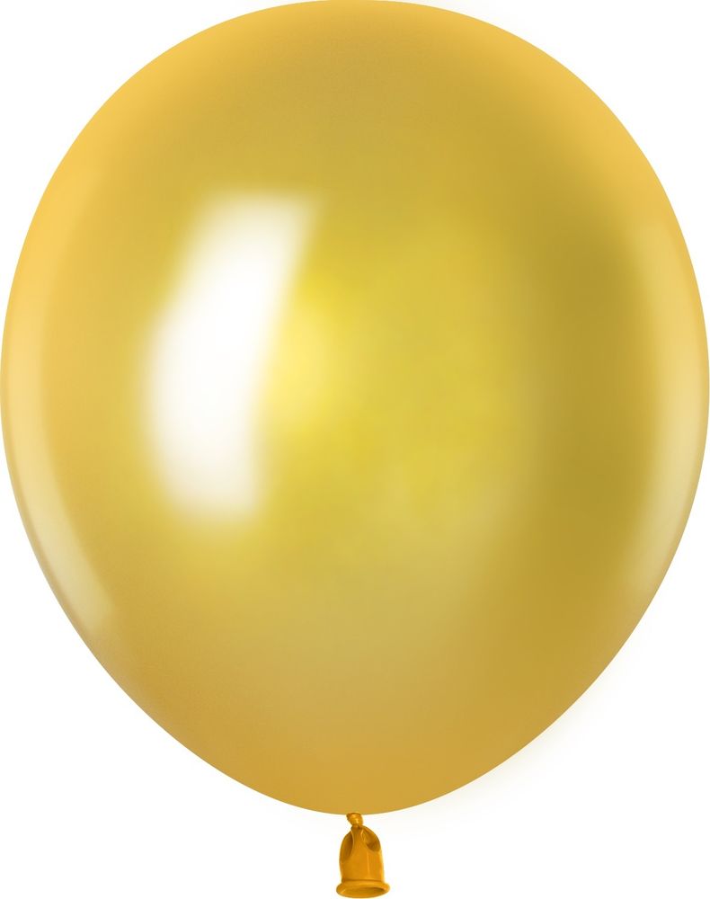 Шар (5&#39;&#39;/13 см) Металлик, Золото, 100 шт.