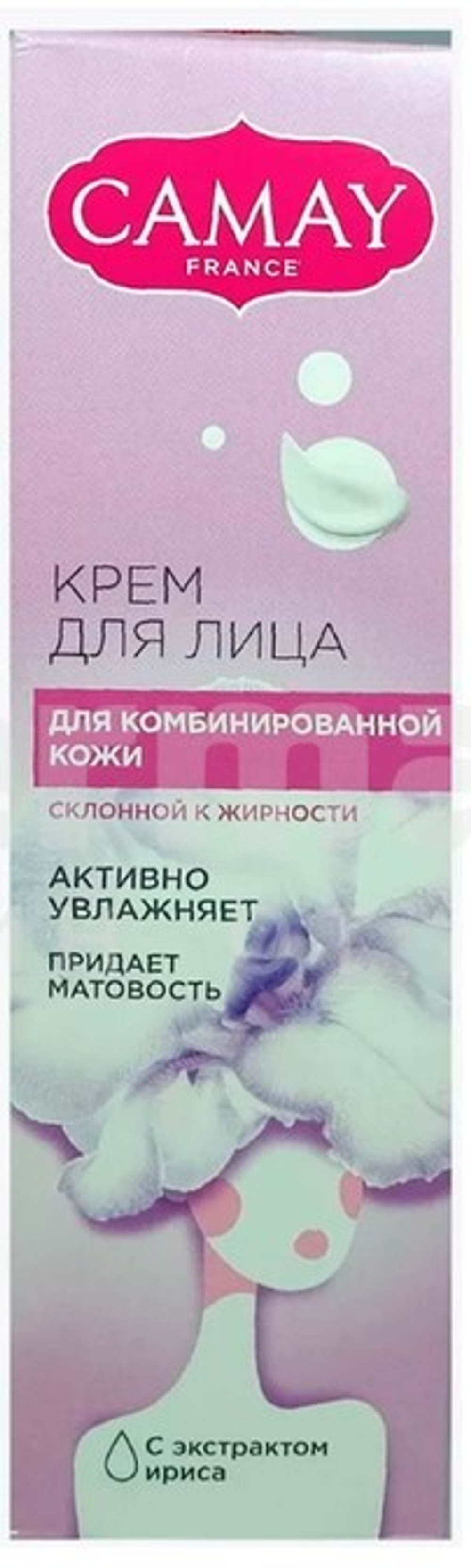 Camay Крем для лица для комбинированной кожи, 40 мл