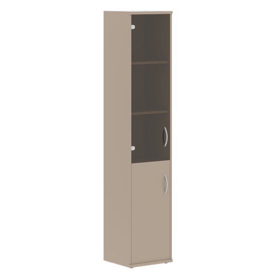 Шкаф колонка комбинированная СУ-1.2(L) Мокачино 406х365х1975 IMAGO