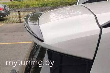 Спойлер V.1 глянцево - черный для Mercedes GLB class X247 2019+