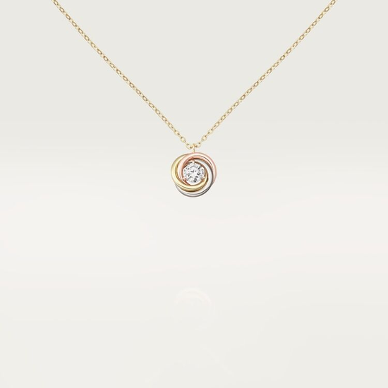 Подвеска Cartier Trinity pendant, 1 diamond