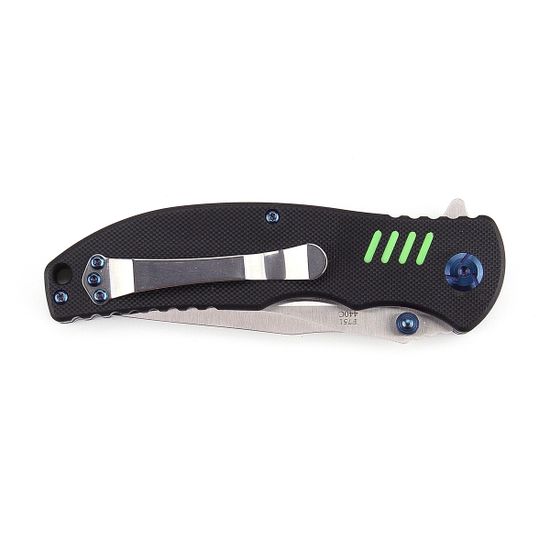 Складной нож Firebird by Ganzo F7511 черный (G7511-BK) c клинком из стали 440C, рукоять G10