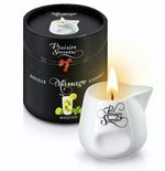 Массажная свеча с ароматом мохито Bougie de Massage Mojito - 80 мл. (Цвет: белый)