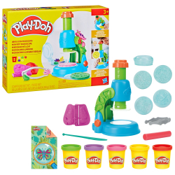 Play-Doh - Пластилин Микроскоп с подсветкой Набор с аксессуарами G0494