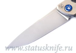 Нож Широгоров Флиппер 95 NL Сатин M390 CFфотография - 4