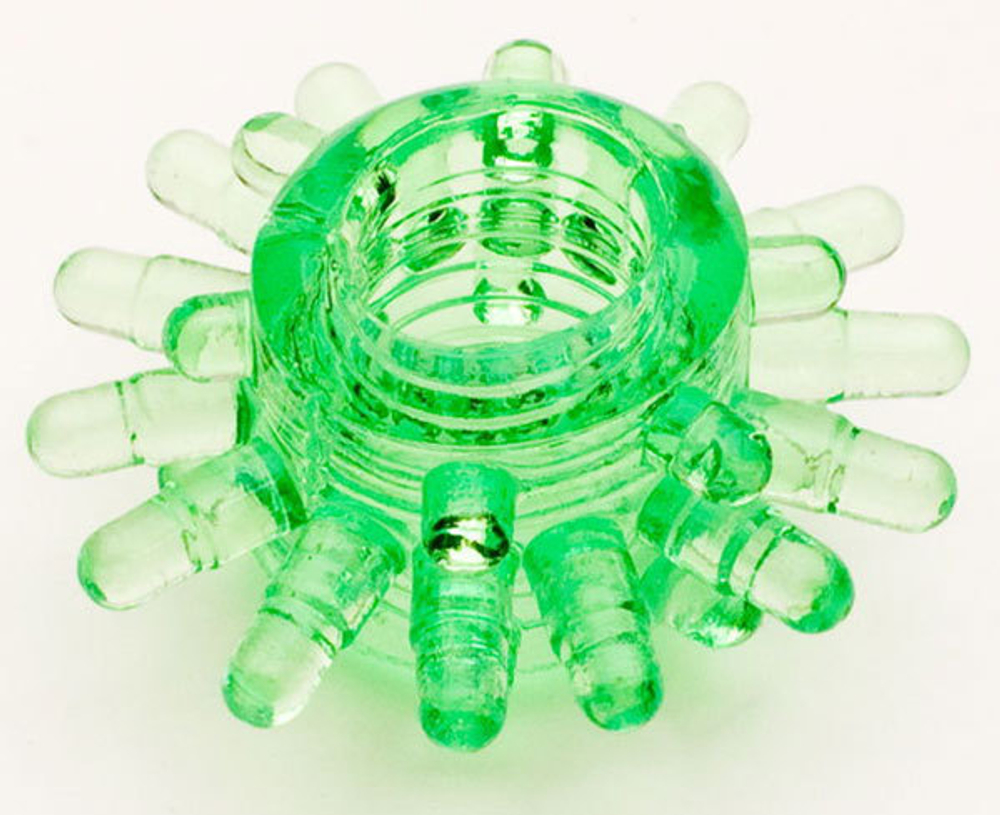 Зеленое эрекционное кольцо из гелия