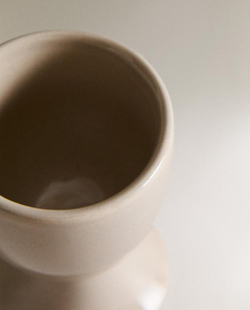 ZARA HOME КЕРАМИЧЕСКАЯ ПОДСТАВКА ДЛЯ ЯИЦ, БЕЖЕВЫЙ