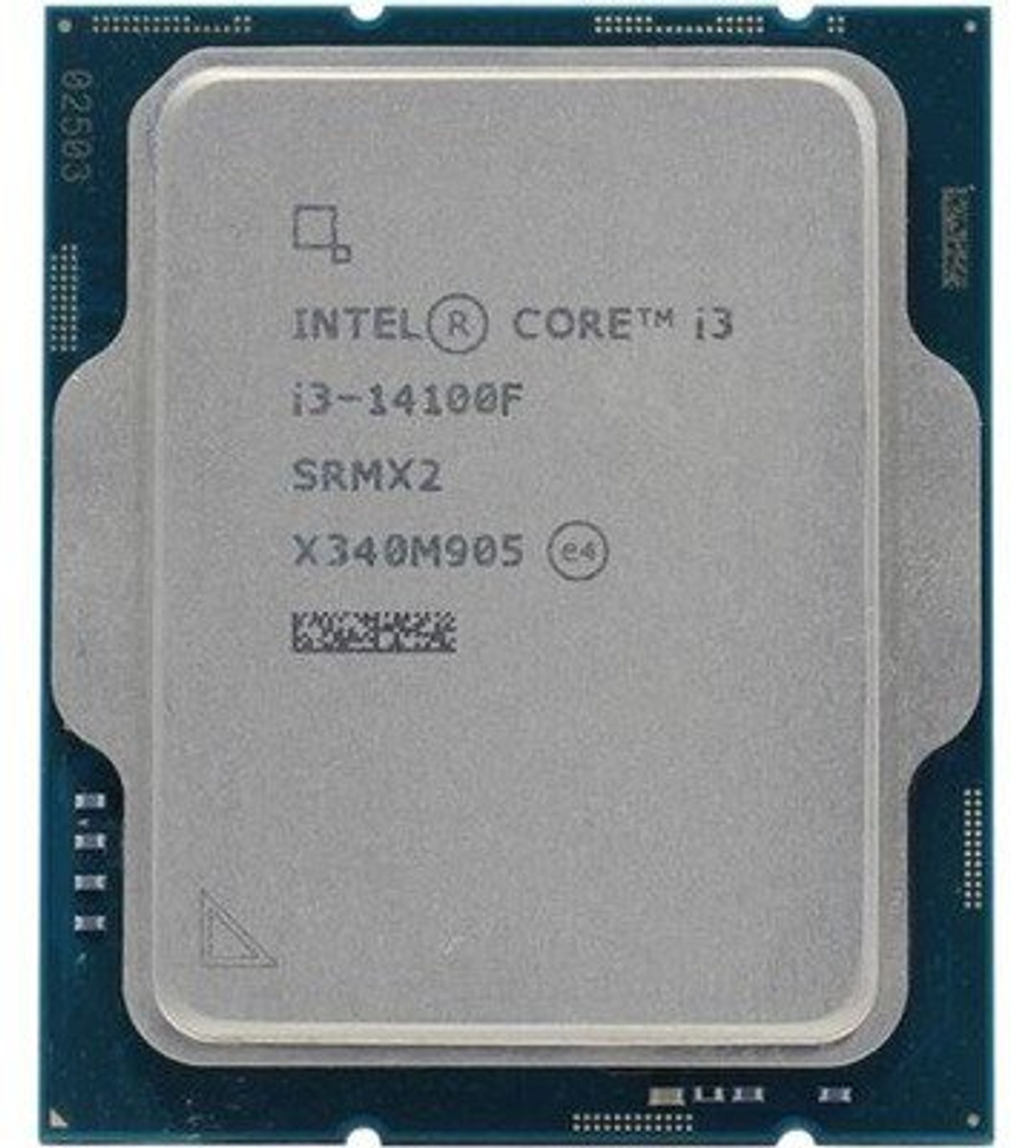 Процессор Intel Core i3-14100F 3.5GHz 4/8 Raptor Lake Refresh 60W LGA1700 Tray