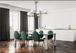 Люстра на штанге Maytoni MOD048PL-06G