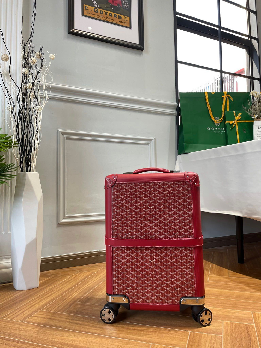 Goyard Bourget PM Trolley Case