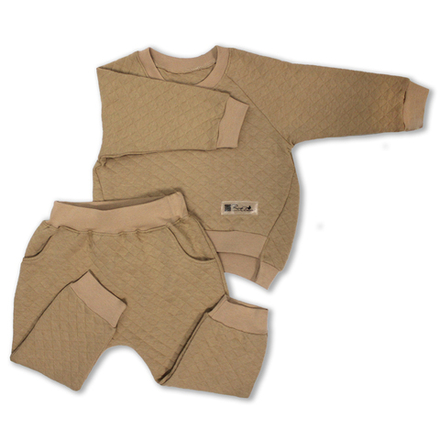 Штанишки утепленные Светлый кофе RinaAmari