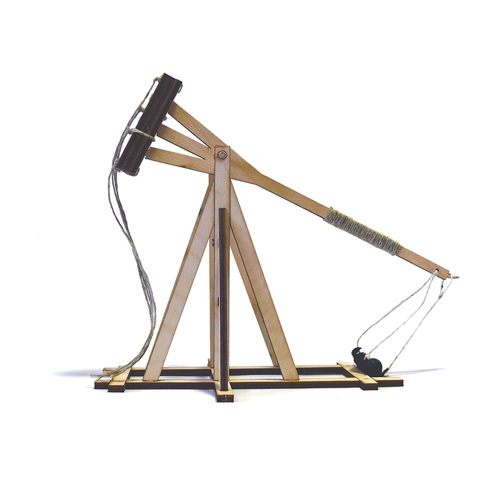 Перрье от Armarika - деревянный конструктор, сборная модель, 3d пазл, Метательная машина древнего Рима, моделированием, моделизм