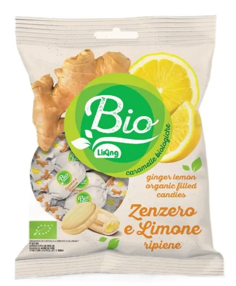 Карамель Biologic.tv с имбирем и лимоном