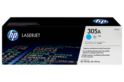 Картридж HP CE411A 305A, Cyan