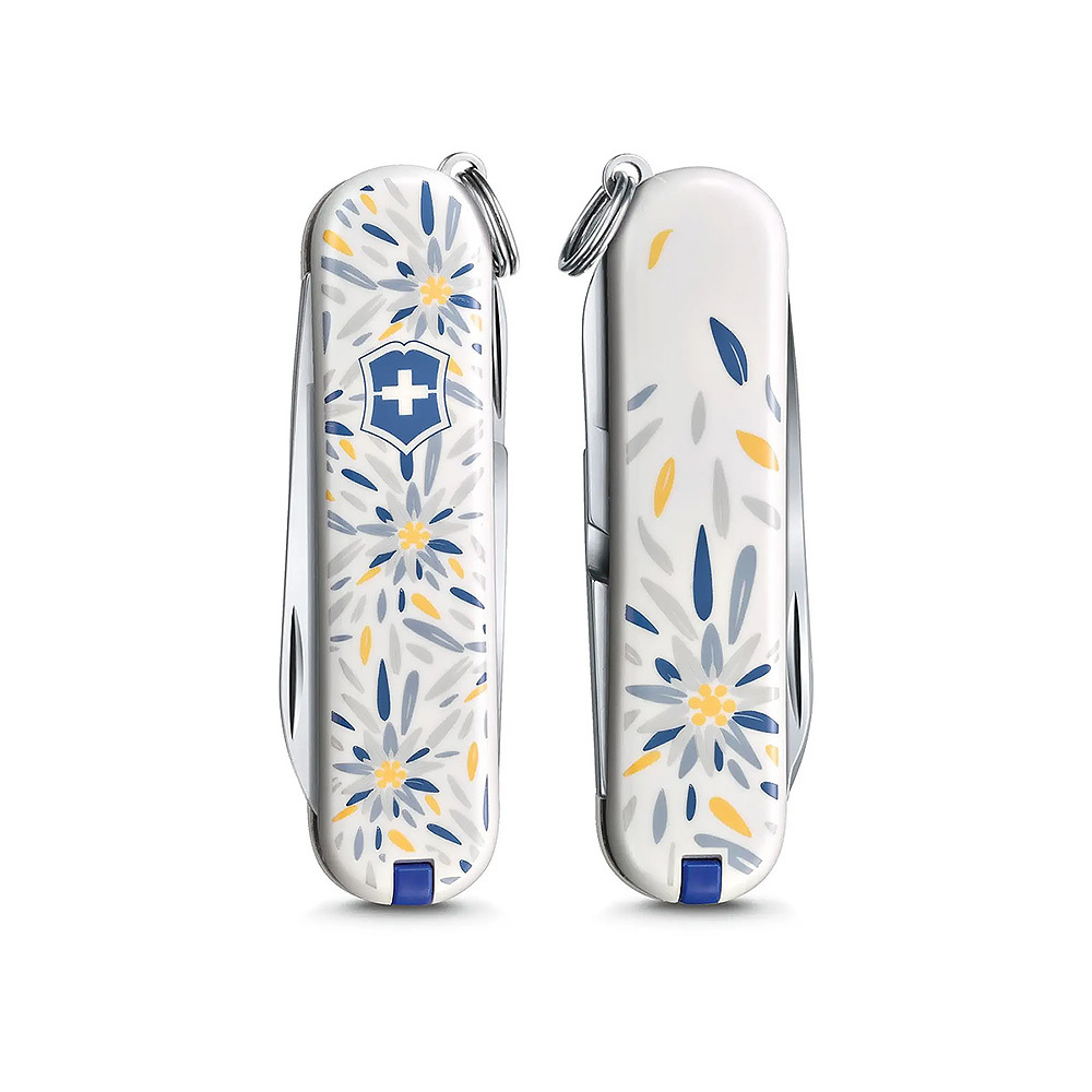 Нож перочинный Victorinox Classic Alpine Edelweiss (0.6223.L2109) 58мм 7функций
