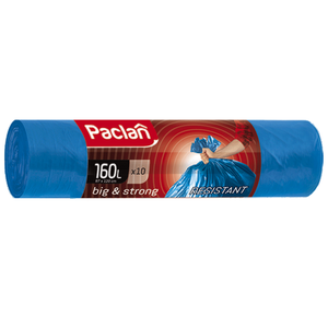 МЕШКИ ДЛЯ МУСОРА PACLAN BIG STRONG 160Л (10ШТ)