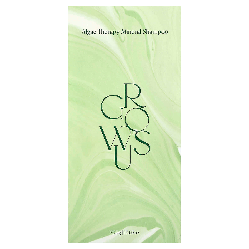 GROWUS, Минеральный шампунь Algae Therapy, 500 г (17,63 унции)