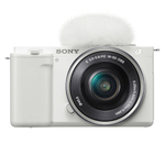 Беззеркальный фотоаппарат Sony ZV-E10 Kit 16-50mm, белый