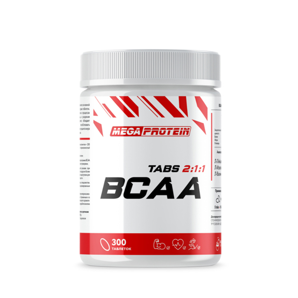 BCAA tabs (MegaProtein)
