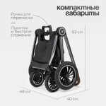 Детская коляска 2 в 1 Tomix Adele S760/2 Black