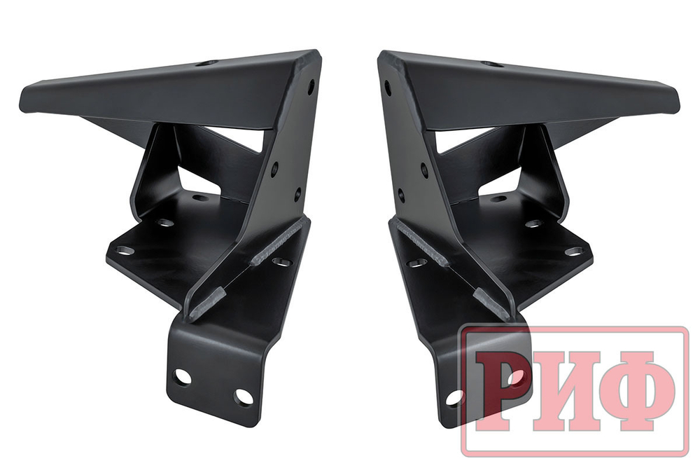 Площадка под лебёдку в штатный бампер Nissan Patrol Y62 2010+ РИФ