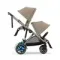 Прогулочная коляска Cybex e-Gazelle S TPE Almond Beige