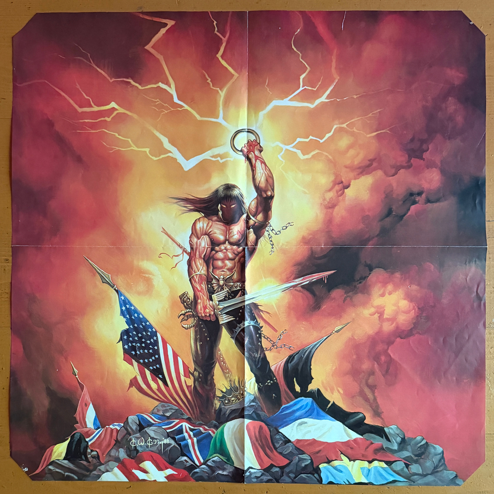 Manowar ‎– Kings Of Metal (Германия 1988г.)