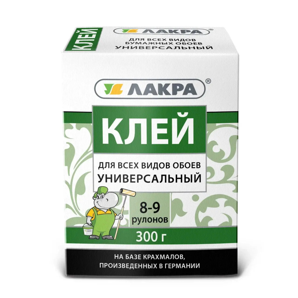 ЛАКРА Клей обойный универсальный 300гр (LAKRA)