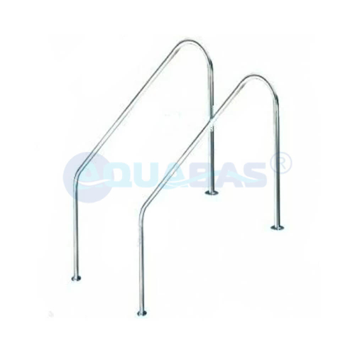 Поручни IML L=1524мм для выхода из бассейна (2шт.) с фланцами AISI 316 (00037)
