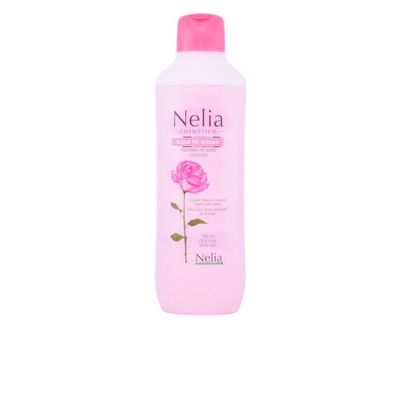 Нежный розовый одеколон унисекс Nelia Agua De Rosas, 750 мл