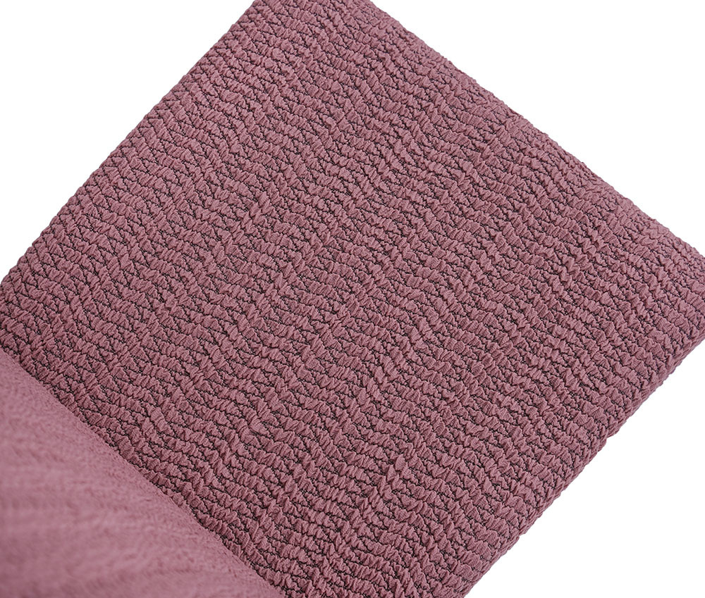 Чехол на стул без оборки Зигзаг, цвет Фуксия