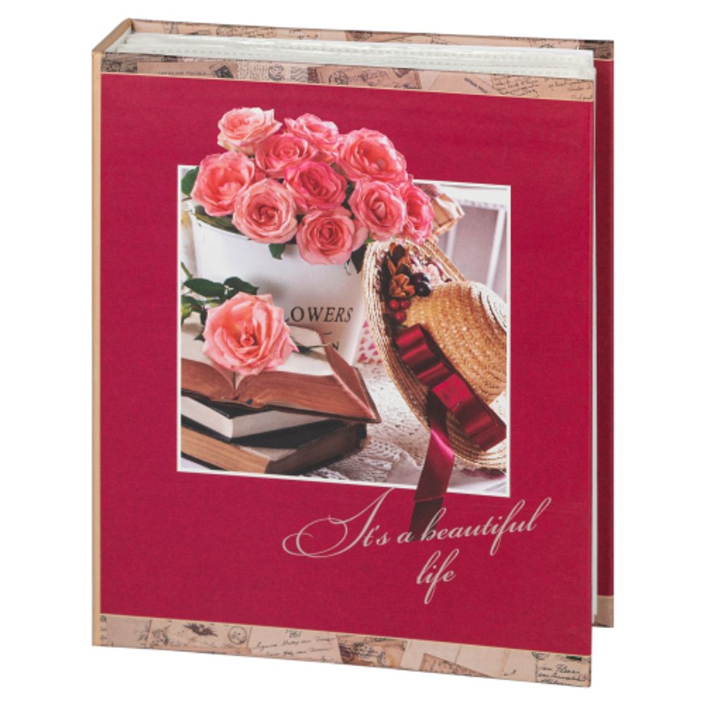 Фотоальбом Image Art IA-200PP серия 402 Цветы термосварка 50 листов 200 фотографий размер 10х15 | Image Art