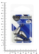 Груз "Колокол" с быстросьемной застежкой (3шт/уп)