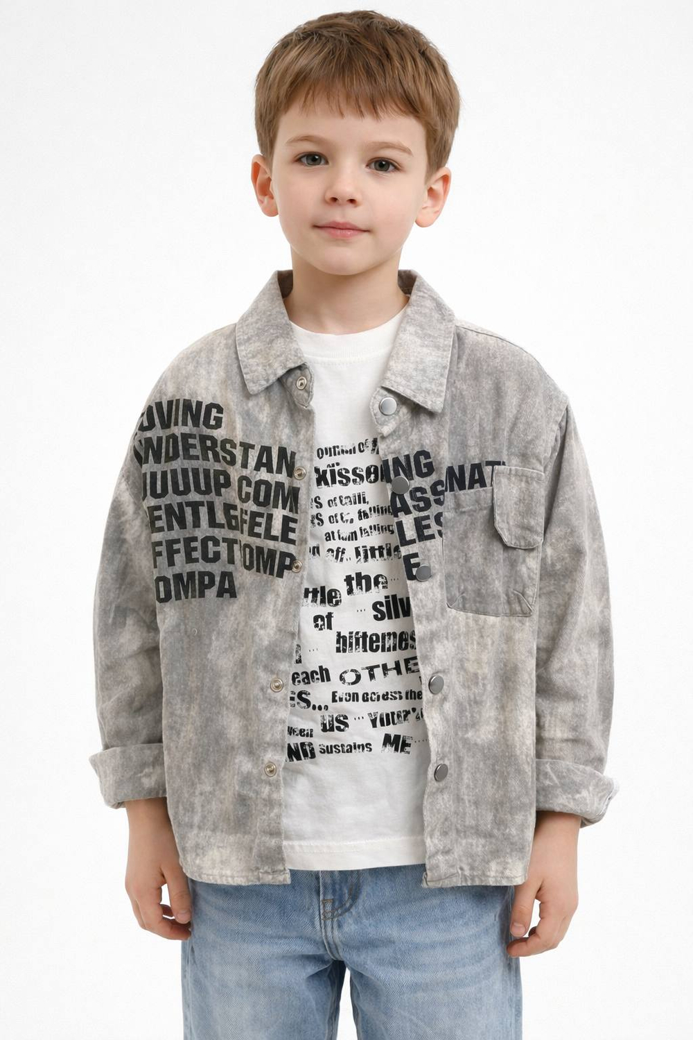 Рубашка с лонгсливом