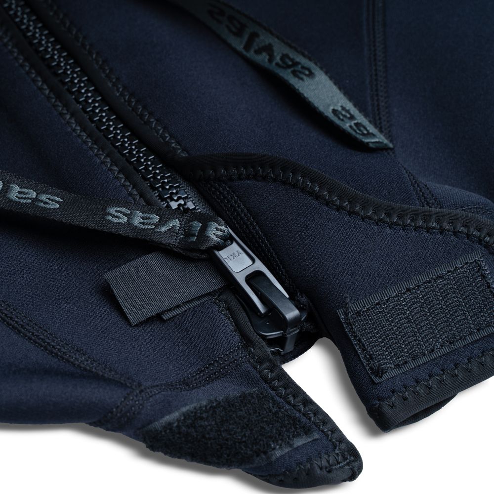 Гидрокостюм для плавания SALVAS Shorty Nemo Adult  MS003-50 чёрно-синий