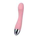 Нежно-розовый изогнутый вибратор 17см для стимуляции зоны G Svakom Amy Firm G-spot Vibrator SUV-02-Pale Pink