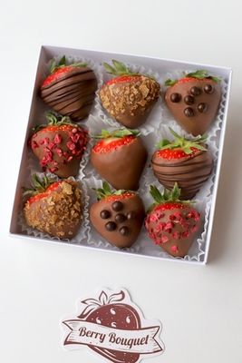 "Шоколадный восторг" Клубника в шоколаде