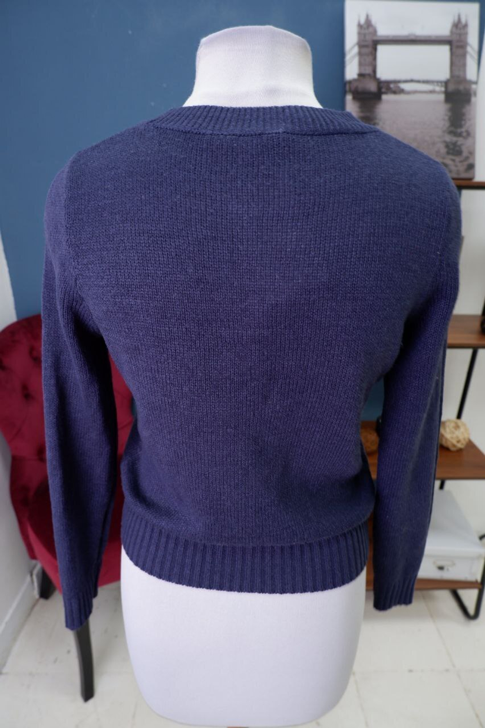 Джемпер H&M однотонный 42 размер