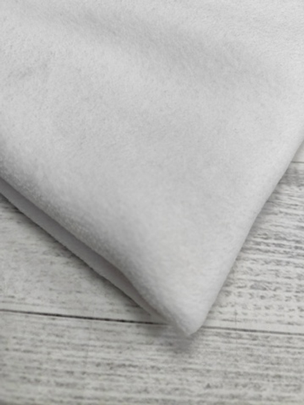 Флис двухсторонний АНТИПИЛЛИНГ/ 101 Белый