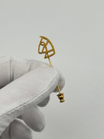 Брошь булавка с головой лошади