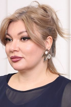 Цена на Серьги-11733 больших размеров