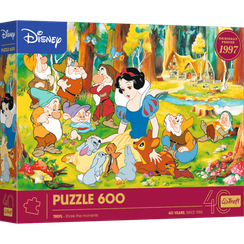 Pazl / Пазлы / Puzzles - "600" - 40th anniversary Trefl - Snow White