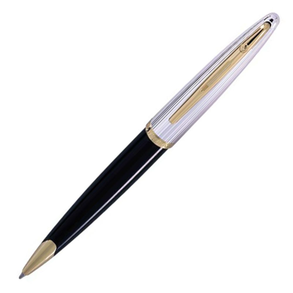Waterman Carene De Luxe Black/Silver Mblue (S0700000)