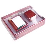 Набор настольный Delucci, 4 предмета (2 лотка), красное дерево