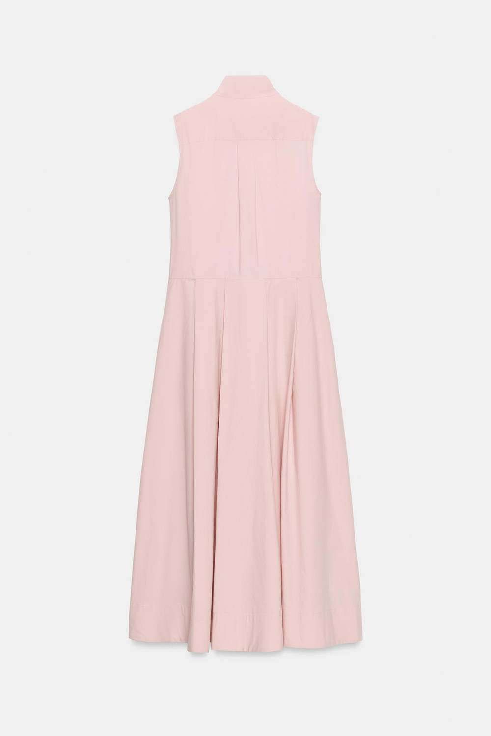 ZARA ПЛАТЬЕ-РУБАШКА — ZW COLLECTION, ПАСТЕЛЬНО-РОЗОВЫЙ