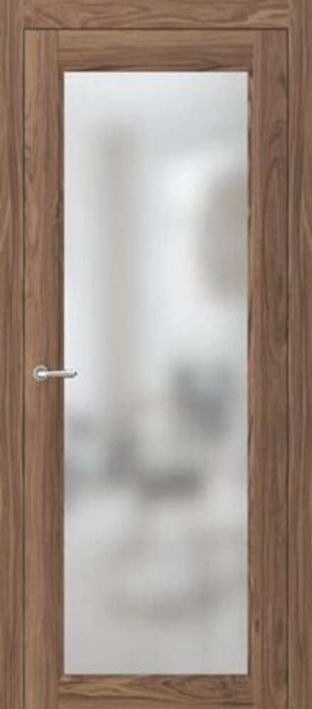 Межкомнатная дверь Фрамир Elegance 1 PO Сатинат Американский орех