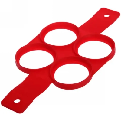 Форма силиконовая для панкейков 4шт круги