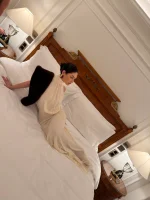 Серьги-половинки с коричневым литьем, Золотой