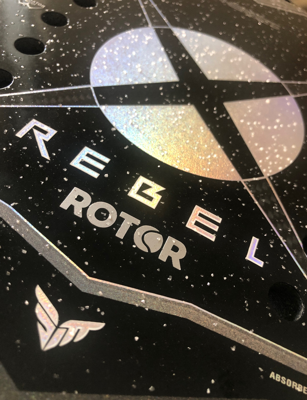 Ракетка для пляжного тенниса Rebel Heroes с дополнительным нанесением Rotor