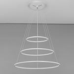Citilux Неон Смарт CL731A090E RGB Умная подвесная люстра Белая